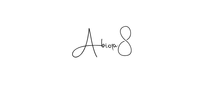 Design your own signature with our free online signature maker. With this signature software, you can create a handwritten (Andilay-7BmLP) signature for name Abiola8. Abiola8 signature style 4 images and pictures png