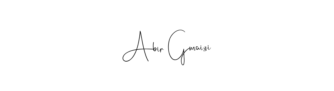 This is the best signature style for the Abir Gmaizi name. Also you like these signature font (Andilay-7BmLP). Mix name signature. Abir Gmaizi signature style 4 images and pictures png