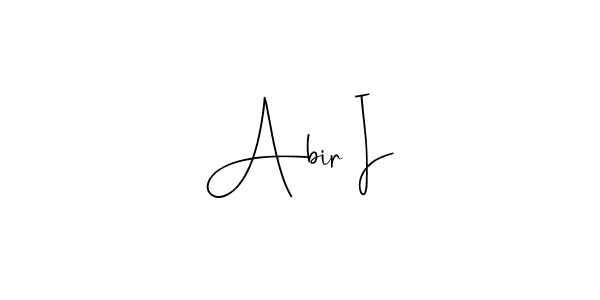 The best way (Andilay-7BmLP) to make a short signature is to pick only two or three words in your name. The name Abir I include a total of six letters. For converting this name. Abir I signature style 4 images and pictures png