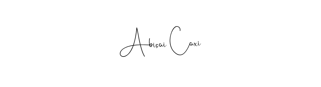 This is the best signature style for the Abisai Caxi name. Also you like these signature font (Andilay-7BmLP). Mix name signature. Abisai Caxi signature style 4 images and pictures png