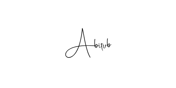 Andilay-7BmLP is a professional signature style that is perfect for those who want to add a touch of class to their signature. It is also a great choice for those who want to make their signature more unique. Get Abitub name to fancy signature for free. Abitub signature style 4 images and pictures png