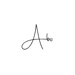 Also You can easily find your signature by using the search form. We will create Abo name handwritten signature images for you free of cost using Andilay-7BmLP sign style. Abo signature style 4 images and pictures png