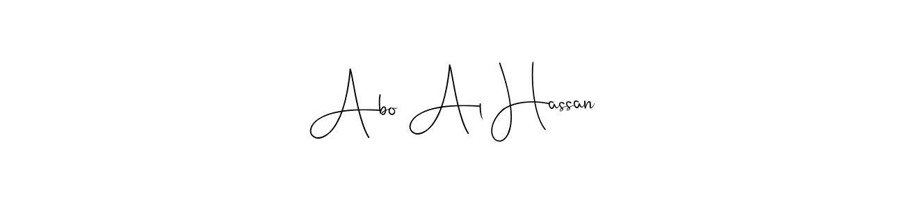 It looks lik you need a new signature style for name Abo Al Hassan. Design unique handwritten (Andilay-7BmLP) signature with our free signature maker in just a few clicks. Abo Al Hassan signature style 4 images and pictures png