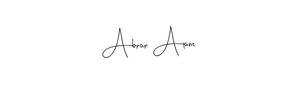 This is the best signature style for the Abrar Alam name. Also you like these signature font (Andilay-7BmLP). Mix name signature. Abrar Alam signature style 4 images and pictures png