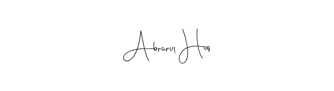 Make a beautiful signature design for name Abrarul Hoq. Use this online signature maker to create a handwritten signature for free. Abrarul Hoq signature style 4 images and pictures png