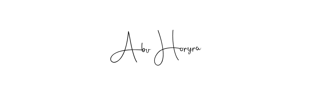 You can use this online signature creator to create a handwritten signature for the name Abu Horyra. This is the best online autograph maker. Abu Horyra signature style 4 images and pictures png