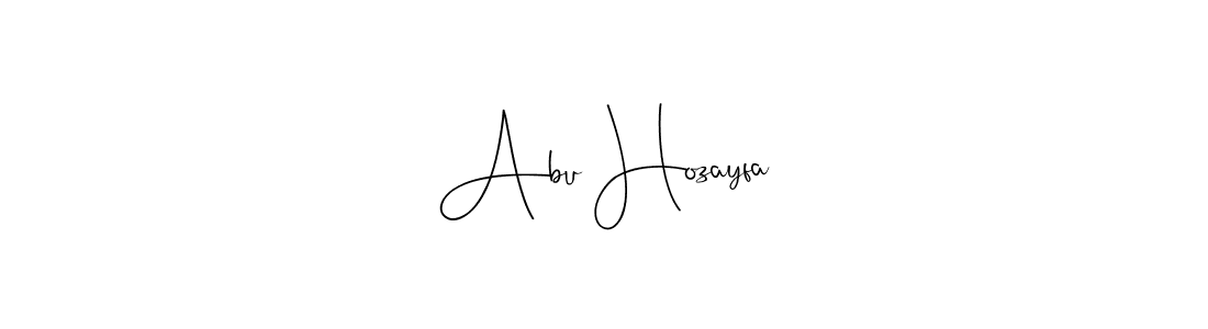 You can use this online signature creator to create a handwritten signature for the name Abu Hozayfa. This is the best online autograph maker. Abu Hozayfa signature style 4 images and pictures png