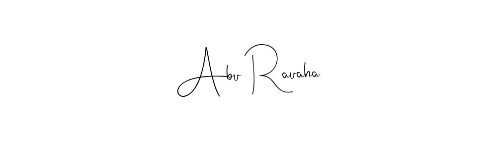The best way (Andilay-7BmLP) to make a short signature is to pick only two or three words in your name. The name Abu Rauaha include a total of six letters. For converting this name. Abu Rauaha signature style 4 images and pictures png