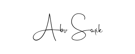 Make a beautiful signature design for name Abu Salik. Use this online signature maker to create a handwritten signature for free. Abu Salik signature style 4 images and pictures png