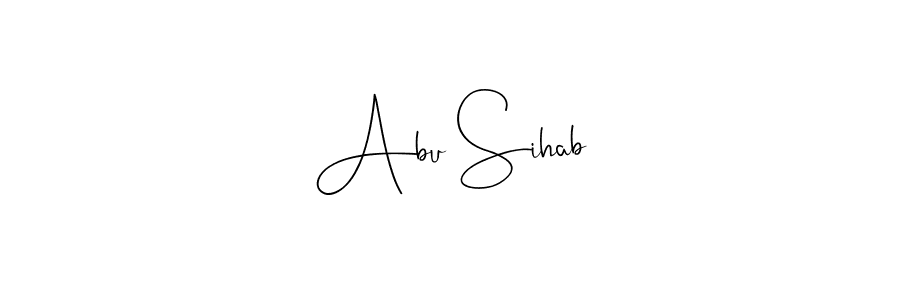 Once you've used our free online signature maker to create your best signature Andilay-7BmLP style, it's time to enjoy all of the benefits that Abu Sihab name signing documents. Abu Sihab signature style 4 images and pictures png