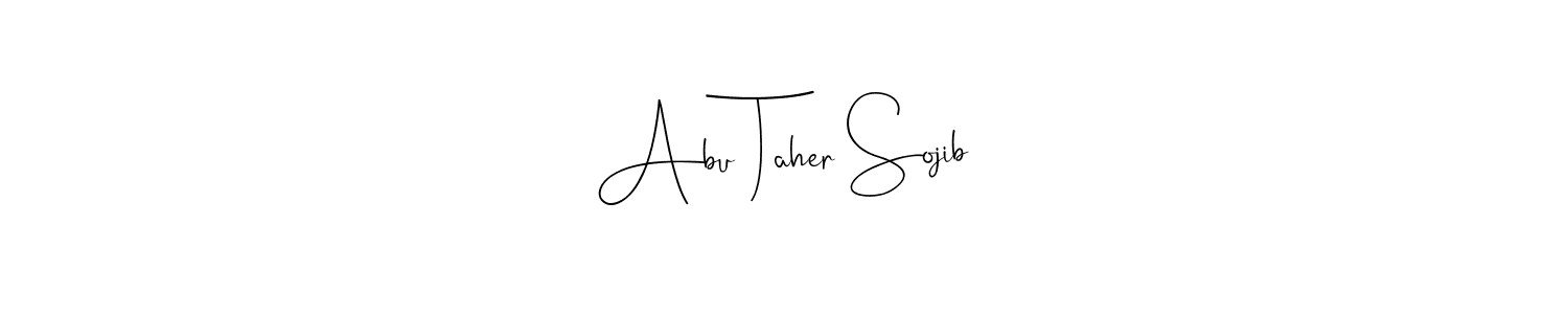 It looks lik you need a new signature style for name Abu Taher Sojib. Design unique handwritten (Andilay-7BmLP) signature with our free signature maker in just a few clicks. Abu Taher Sojib signature style 4 images and pictures png