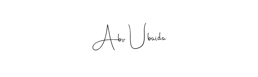 Here are the top 10 professional signature styles for the name Abu Ubaida. These are the best autograph styles you can use for your name. Abu Ubaida signature style 4 images and pictures png