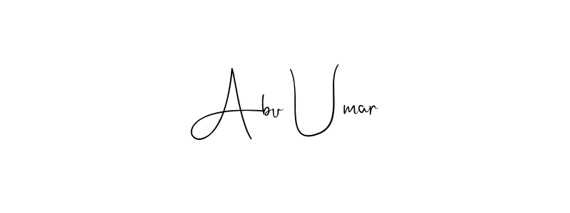 How to make Abu Umar signature? Andilay-7BmLP is a professional autograph style. Create handwritten signature for Abu Umar name. Abu Umar signature style 4 images and pictures png