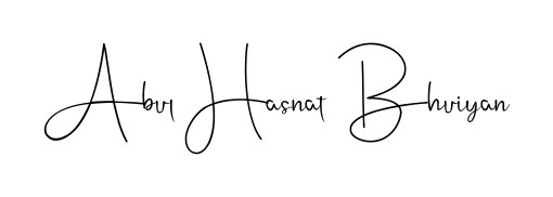 Enhance your business communications with Abul Hasnat Bhuiyan signature in Andilay-7BmLP lettering. Clean, modern, and universally compatible. Abul Hasnat Bhuiyan signature style 4 images and pictures png