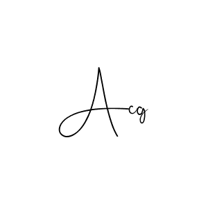 You should practise on your own different ways (Andilay-7BmLP) to write your name (Acg) in signature. don't let someone else do it for you. Acg signature style 4 images and pictures png