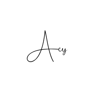 Create a beautiful signature design for name Acy. With this signature (Andilay-7BmLP) fonts, you can make a handwritten signature for free. Acy signature style 4 images and pictures png