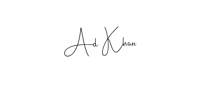 Similarly Andilay-7BmLP is the best handwritten signature design. Signature creator online .You can use it as an online autograph creator for name Ad Khan. Ad Khan signature style 4 images and pictures png