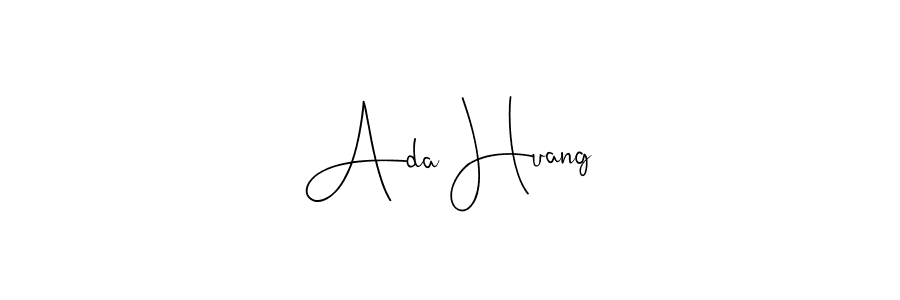 Use a signature maker to create a handwritten signature online. With this signature software, you can design (Andilay-7BmLP) your own signature for name Ada Huang. Ada Huang signature style 4 images and pictures png