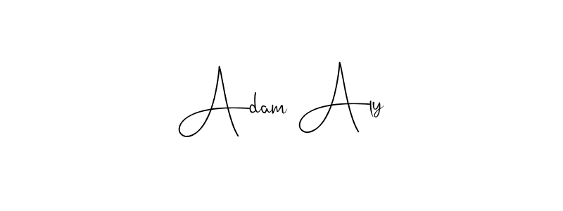 Best and Professional Signature Style for Adam Aly. Andilay-7BmLP Best Signature Style Collection. Adam Aly signature style 4 images and pictures png