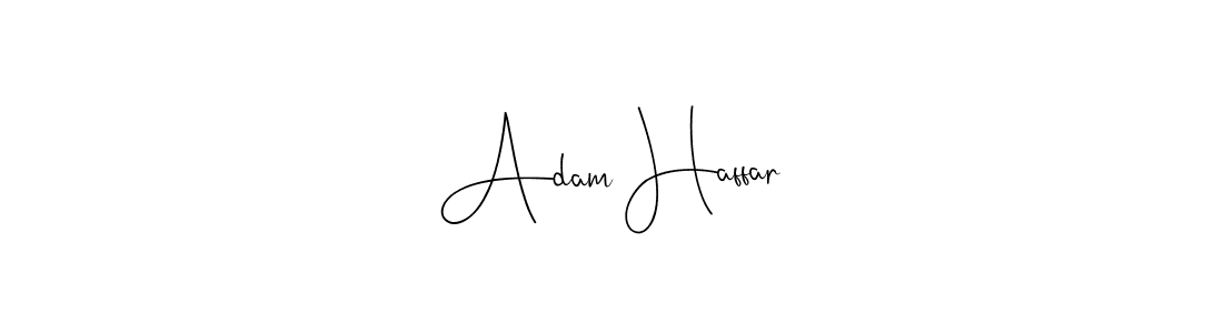 Also we have Adam Haffar name is the best signature style. Create professional handwritten signature collection using Andilay-7BmLP autograph style. Adam Haffar signature style 4 images and pictures png