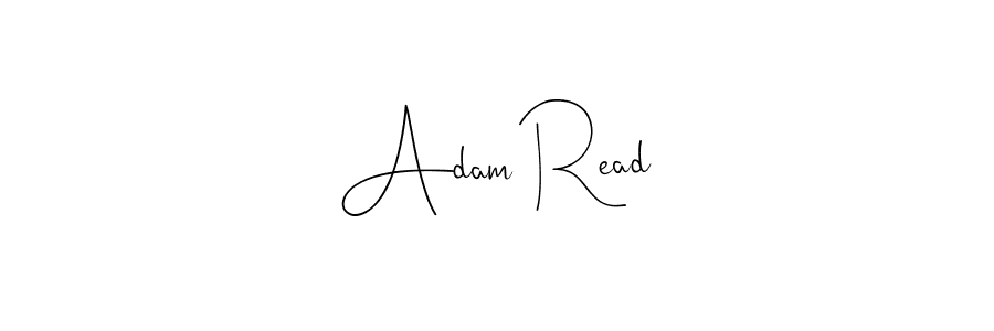 Create a beautiful signature design for name Adam Read. With this signature (Andilay-7BmLP) fonts, you can make a handwritten signature for free. Adam Read signature style 4 images and pictures png
