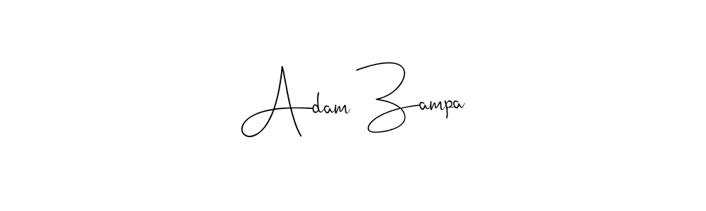 It looks lik you need a new signature style for name Adam Zampa. Design unique handwritten (Andilay-7BmLP) signature with our free signature maker in just a few clicks. Adam Zampa signature style 4 images and pictures png