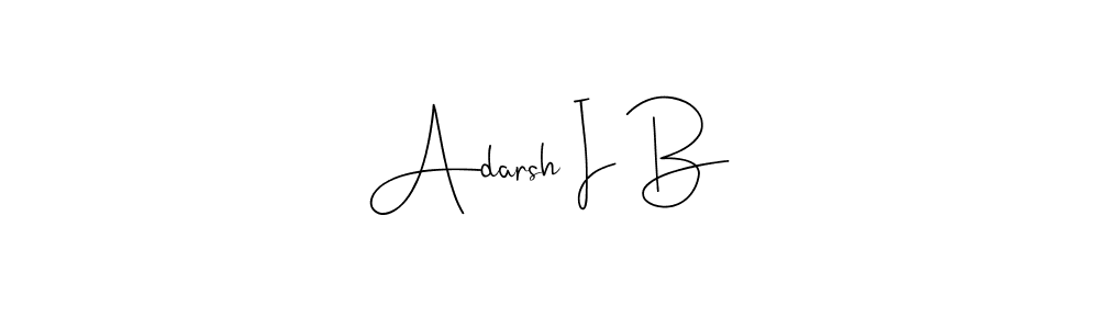 Also You can easily find your signature by using the search form. We will create Adarsh I B name handwritten signature images for you free of cost using Andilay-7BmLP sign style. Adarsh I B signature style 4 images and pictures png