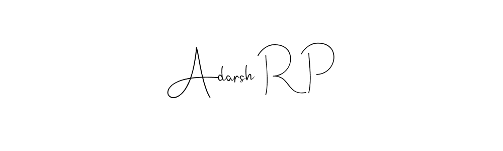 See photos of Adarsh R P official signature by Spectra . Check more albums & portfolios. Read reviews & check more about Andilay-7BmLP font. Adarsh R P signature style 4 images and pictures png