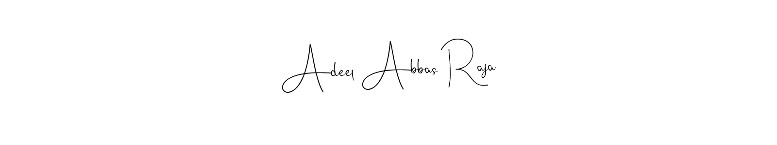 Make a beautiful signature design for name Adeel Abbas Raja. Use this online signature maker to create a handwritten signature for free. Adeel Abbas Raja signature style 4 images and pictures png