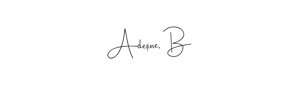 Similarly Andilay-7BmLP is the best handwritten signature design. Signature creator online .You can use it as an online autograph creator for name Adeline. B. Adeline. B signature style 4 images and pictures png