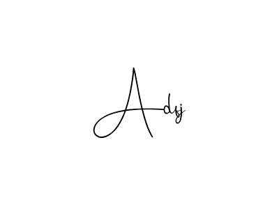 How to make Adfj name signature. Use Andilay-7BmLP style for creating short signs online. This is the latest handwritten sign. Adfj signature style 4 images and pictures png