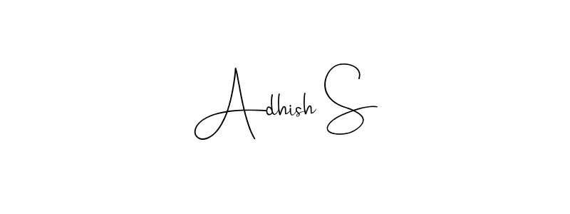 You can use this online signature creator to create a handwritten signature for the name Adhish S. This is the best online autograph maker. Adhish S signature style 4 images and pictures png
