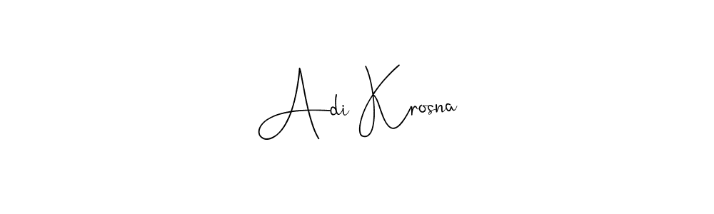 Here are the top 10 professional signature styles for the name Adi Krosna. These are the best autograph styles you can use for your name. Adi Krosna signature style 4 images and pictures png