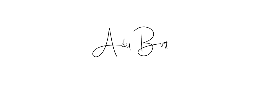 Make a beautiful signature design for name Adil Butt. Use this online signature maker to create a handwritten signature for free. Adil Butt signature style 4 images and pictures png