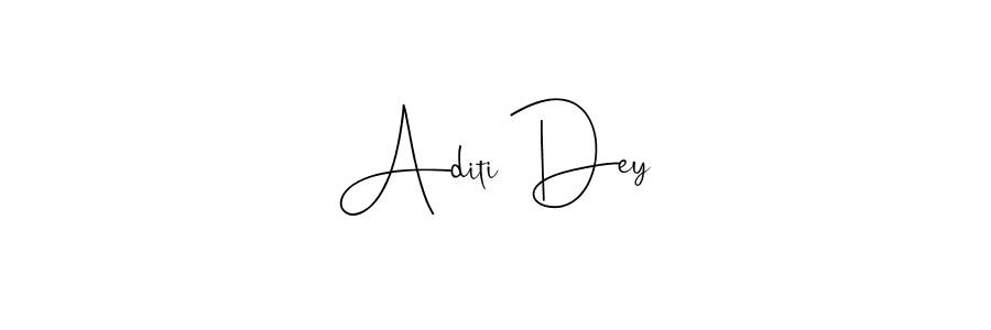 Create a beautiful signature design for name Aditi Dey. With this signature (Andilay-7BmLP) fonts, you can make a handwritten signature for free. Aditi Dey signature style 4 images and pictures png