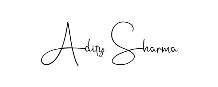 If you are searching for the best signature style for your name Adity Sharma, here we have designed multiple signature styles using Andilay-7BmLP. Adity Sharma signature style 4 images and pictures png