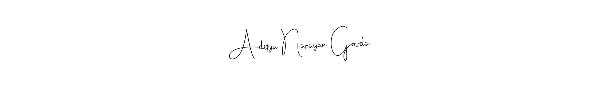 Use a signature maker to create a handwritten signature online. With this signature software, you can design (Andilay-7BmLP) your own signature for name Aditya Narayan Gouda. Aditya Narayan Gouda signature style 4 images and pictures png