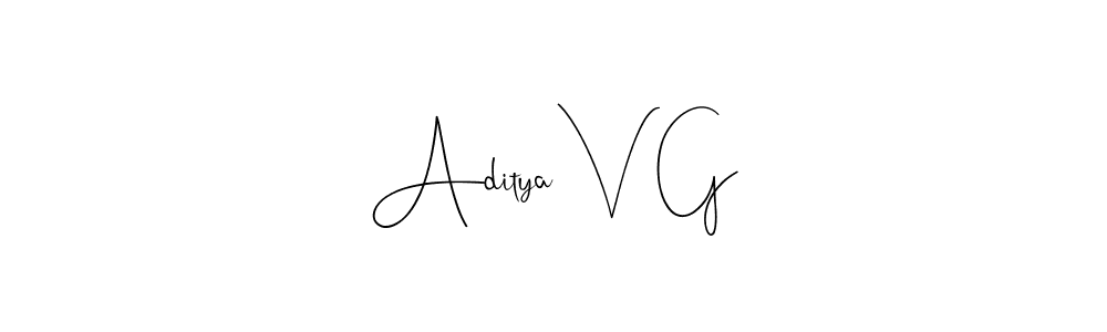 Best and Professional Signature Style for Aditya V G. Andilay-7BmLP Best Signature Style Collection. Aditya V G signature style 4 images and pictures png
