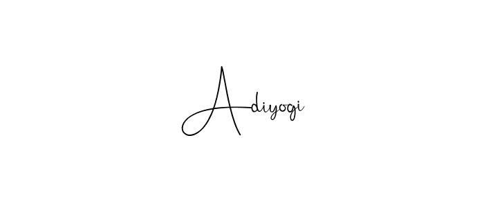 Design your own signature with our free online signature maker. With this signature software, you can create a handwritten (Andilay-7BmLP) signature for name Adiyogi. Adiyogi signature style 4 images and pictures png