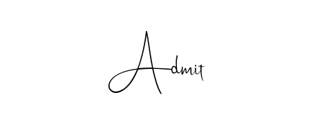 Discover the perfect balance of readability and style for Admit with Andilay-7BmLP font. Create your dream signature today. Admit signature style 4 images and pictures png