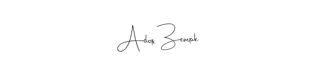 Make a beautiful signature design for name Adolf Zemlak. Use this online signature maker to create a handwritten signature for free. Adolf Zemlak signature style 4 images and pictures png