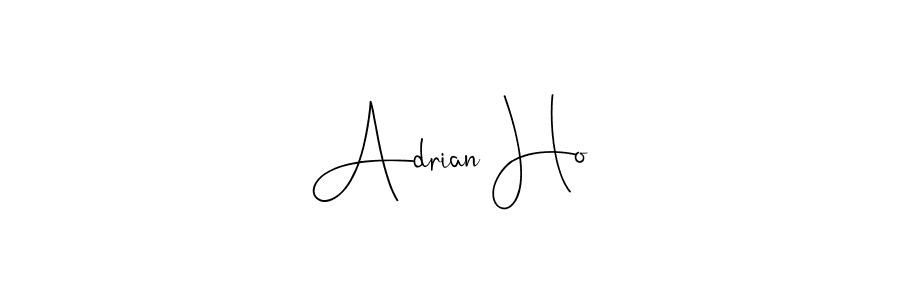 Make a beautiful signature design for name Adrian Ho. Use this online signature maker to create a handwritten signature for free. Adrian Ho signature style 4 images and pictures png