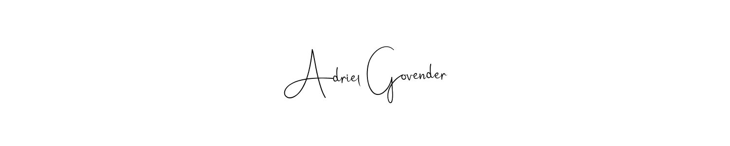 How to Draw Adriel Govender signature style? Andilay-7BmLP is a latest design signature styles for name Adriel Govender. Adriel Govender signature style 4 images and pictures png