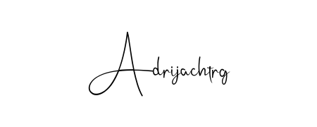 If you are searching for the best signature style for your name Adrijachtrg, here we have designed multiple signature styles using Andilay-7BmLP. Adrijachtrg signature style 4 images and pictures png