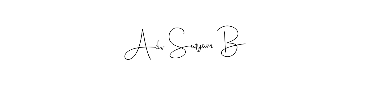 Best and Professional Signature Style for Adv Satyam B. Andilay-7BmLP Best Signature Style Collection. Adv Satyam B signature style 4 images and pictures png