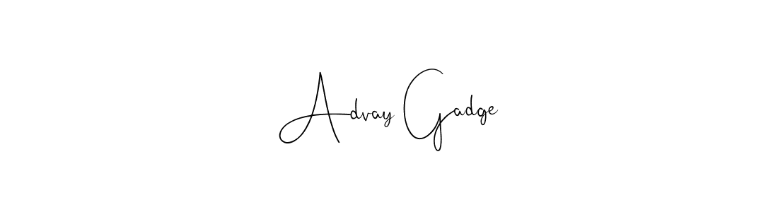 Andilay-7BmLP is a professional signature style that is perfect for those who want to add a touch of class to their signature. It is also a great choice for those who want to make their signature more unique. Get Advay Gadge name to fancy signature for free. Advay Gadge signature style 4 images and pictures png