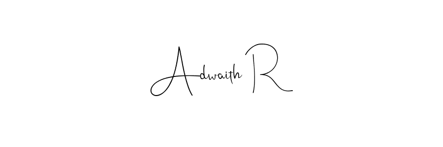 Best and Professional Signature Style for Adwaith R. Andilay-7BmLP Best Signature Style Collection. Adwaith R signature style 4 images and pictures png