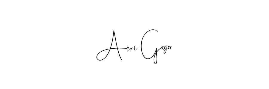 Here are the top 10 professional signature styles for the name Aeri Gojo. These are the best autograph styles you can use for your name. Aeri Gojo signature style 4 images and pictures png