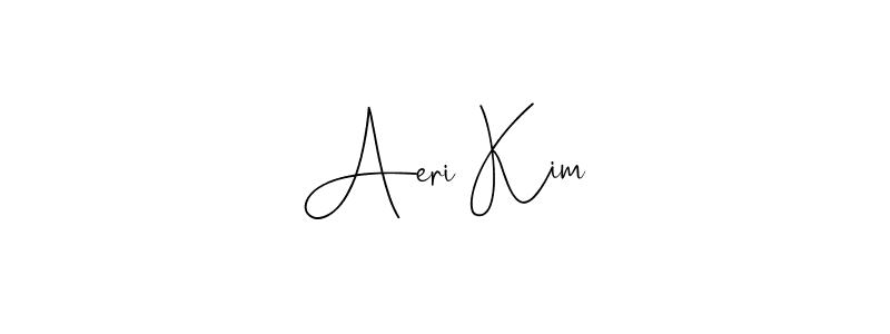 How to make Aeri Kim signature? Andilay-7BmLP is a professional autograph style. Create handwritten signature for Aeri Kim name. Aeri Kim signature style 4 images and pictures png