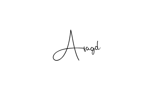 How to make Afagd signature? Andilay-7BmLP is a professional autograph style. Create handwritten signature for Afagd name. Afagd signature style 4 images and pictures png